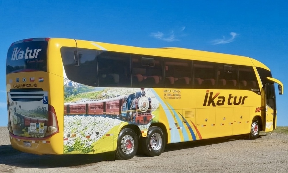 Frota de ônibus para excursões, eventos e viagens em grupo