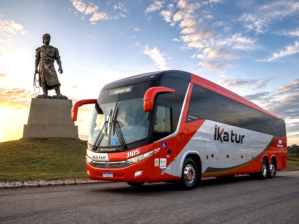 Ônibus para excursões e turismo na Serra Gaúcha